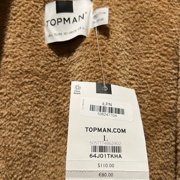 Top man brand new bomber jacket large - Picture 2 of 3